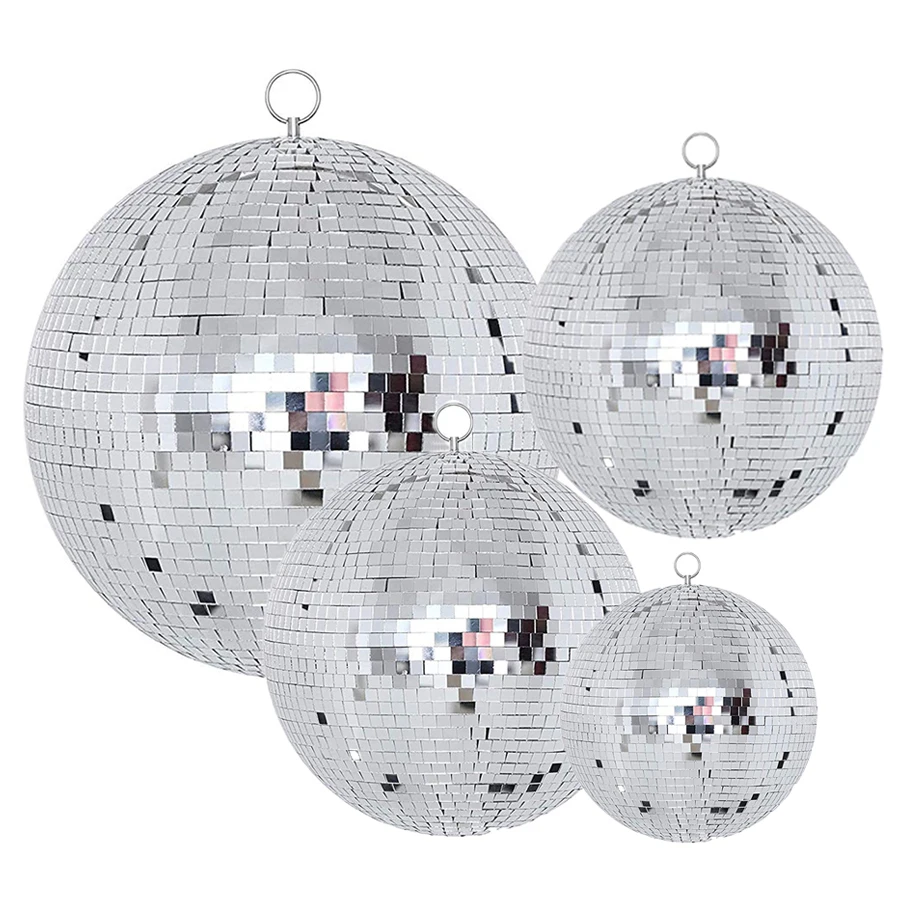 

Diameter 20CM 25CM Mirror Disco Ball Stage Light Reflection Mirror Disco Ball For KTV Bar Wedding Party Stage Effect Light