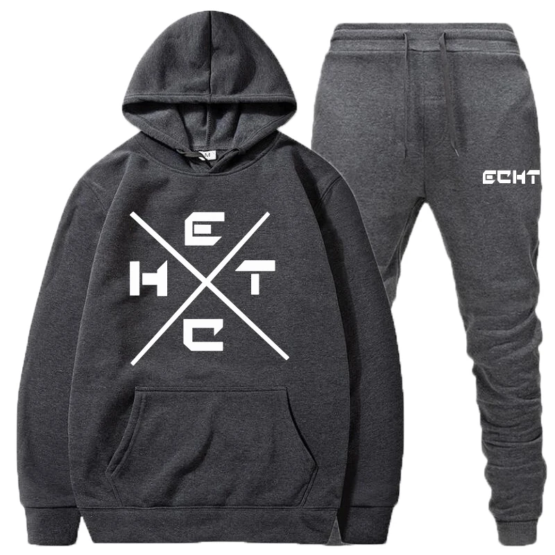 

2021Fashion men clothing jogging sports suit brand men's sportswear suits hoodie+pants sets male casual hoodies tracksuit Set