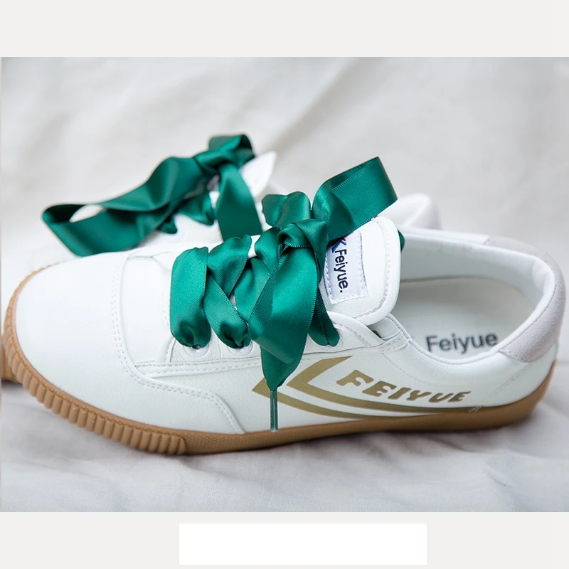 1 Pair 2 CM Width Flat Satin Shoelaces Silk Ribbon Shoe laces Boots Women Sneakers ShoeLace 22 Colors Length 80CM 100CM 120CM