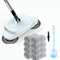 sweeper hand push vacuum cleaner household soft broom and dustpan set combination magic broom broom vacuum cleaner sweeping