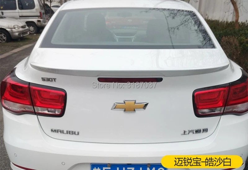 Спойлер для Chevrolet Malibu 2012-2015 АБС-пластик неокрашенный Задняя Крышка багажника
