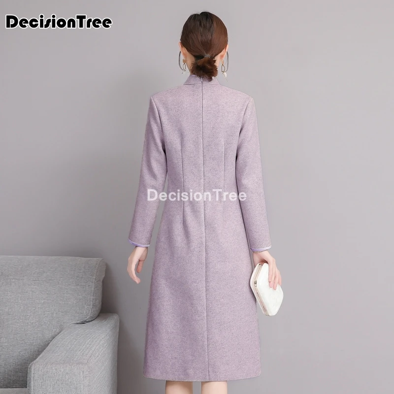 

2021 traditional chinese style lace coat cheongsam jacket women qipao chinese style cheongsam elegant lady outerwear qipao