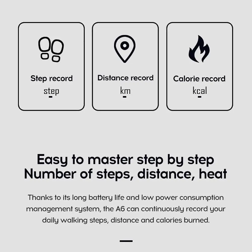 New Smart Watch Health Monitor Pedometer Men Women Heart Rate Blood Pressure Sport Fitness Watches Kid For Android IOS