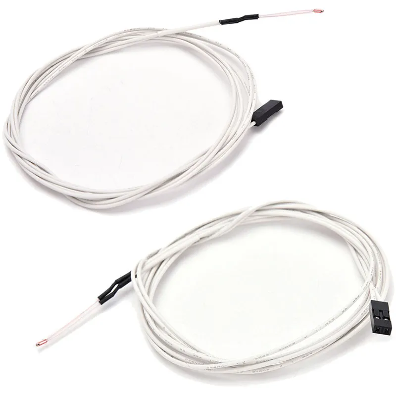 

1 шт. Новый термистор Reprap NTC 3950 100K с 1 метровым проводом для 3D-принтера