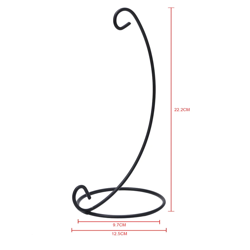 Металлическая железная Подвесная подставка для цветов и растений ландшафтного