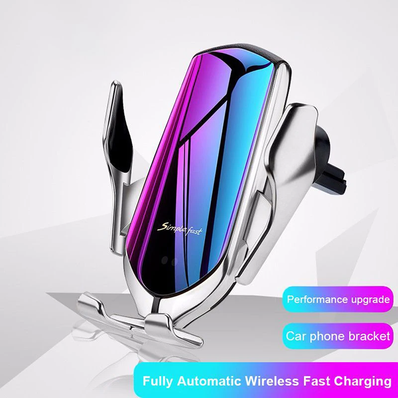 

Automatic Clamping 10W Car Wireless Charger For iPhone For Android Infrared Induction Qi Wireless Charger Car Phone Holder