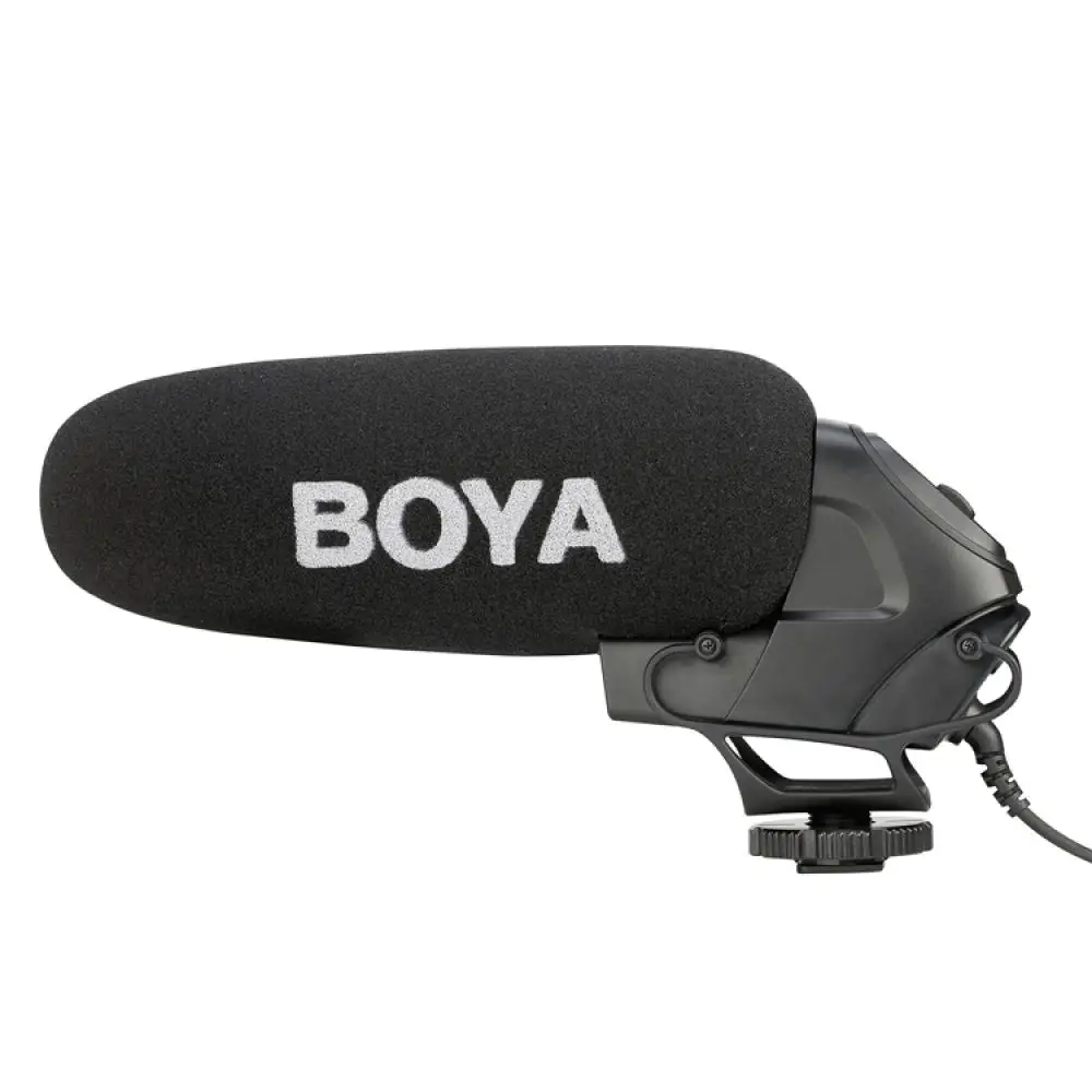 

BOYA BY-BM3030 суперкардиоидный микрофон для камеры с 3,5 мм входом для универсальных видеорегистраторов