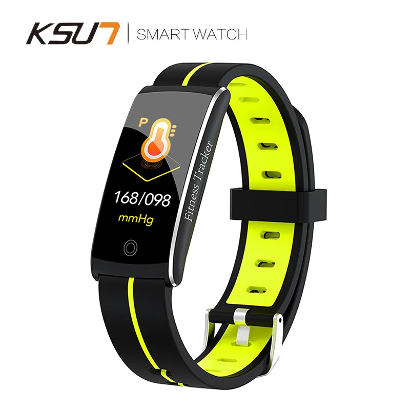 KSUN KSS903 умный браслет с монитором сердечного ритма ЭКГ кровяное давление IP68 фитнес-трекер Wrisatband Смарт-часы