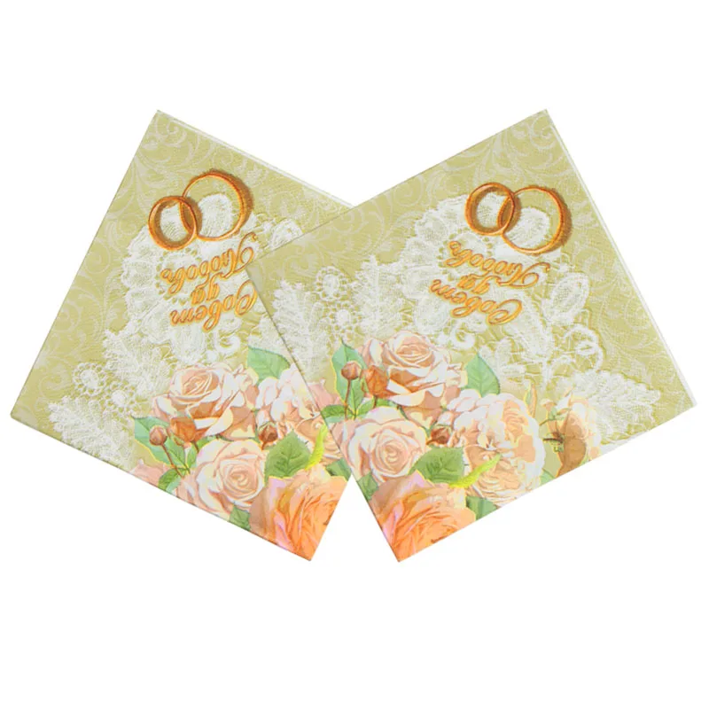 R napkin 20pcs 20 шт цветы розы бумажные салфетки кафе и вечерние салфетки украшение в технике декупажа бумажные Мути-Стили единорог животные - Цвет: R napkin 20pcs