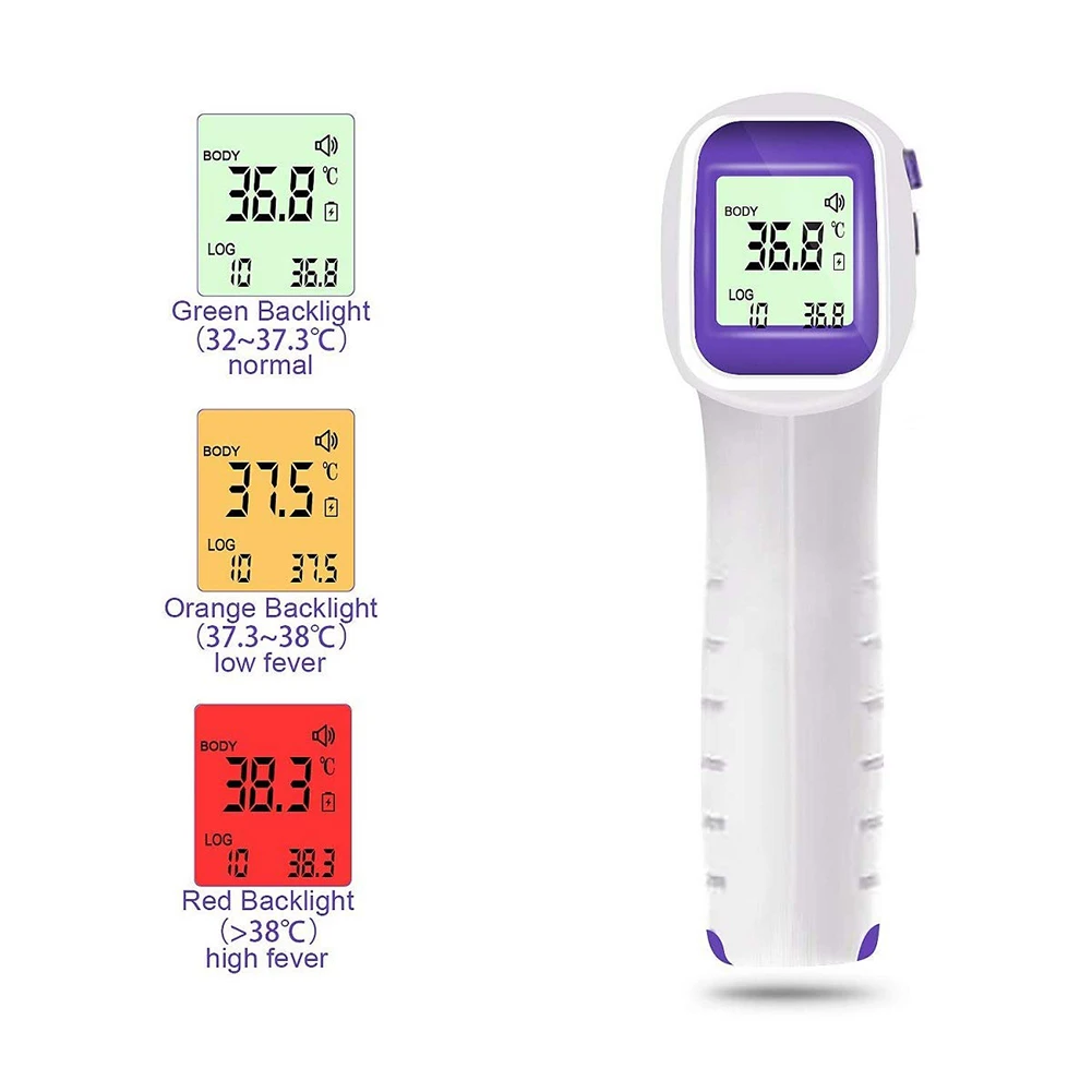 Цифровой инфракрасный термометр для измерения температуры тела лба ушей детей и