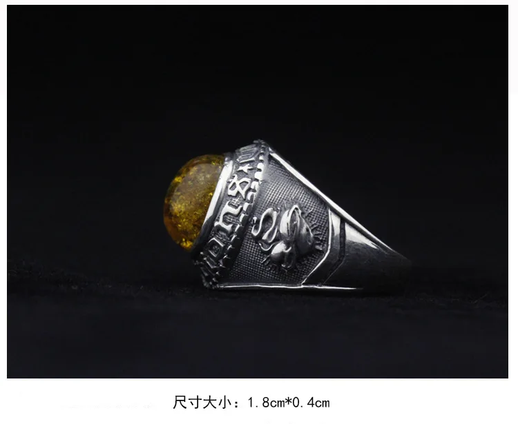 Мужское и женское кольцо из тайского серебра 100% пробы | Украшения аксессуары