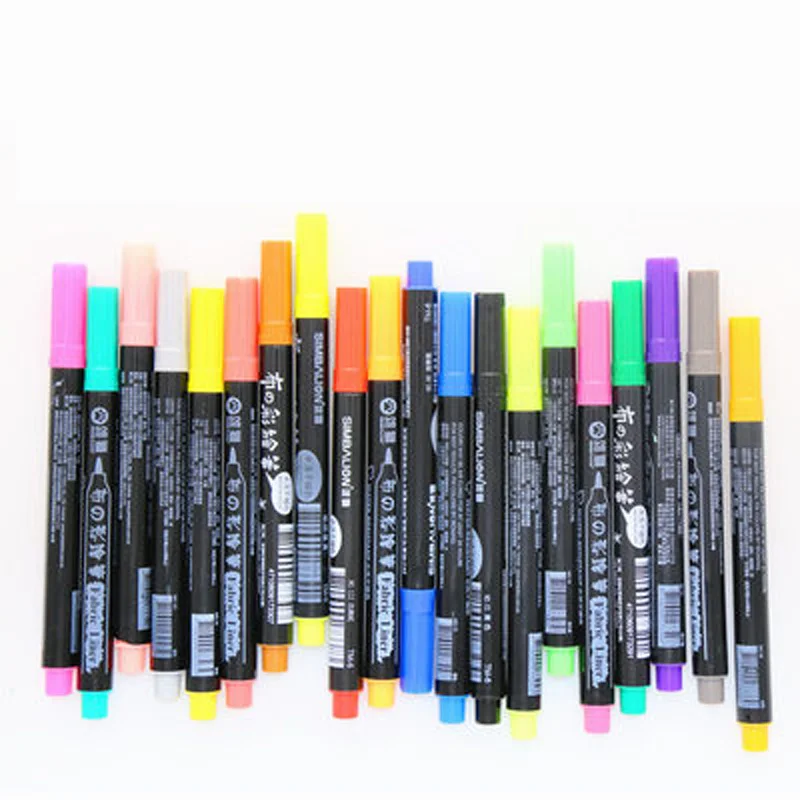 Ручка из тонкой ткани с рисунком льва 1 0 мм|Фломастеры| |