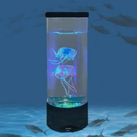 jellyfish lamp led bedside night light color changing jellyfish tank aquarium led lamp relaxing mood lights lava lamp kids gifts