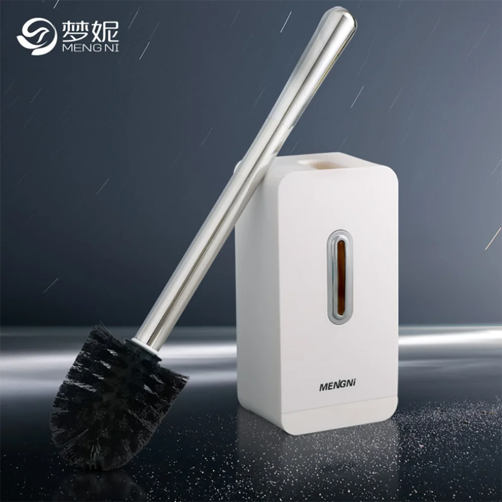 

Non-perforated bathroom toilet brush soft fur dead end non-suction bathroom decoration accessories cleaning brush