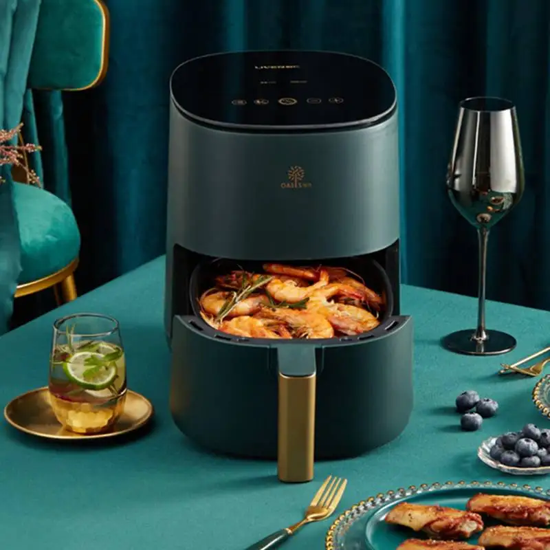 Умная воздушная фритюрница LIVEN для приготовления пищи без масла 1400 Вт мощность 2 5