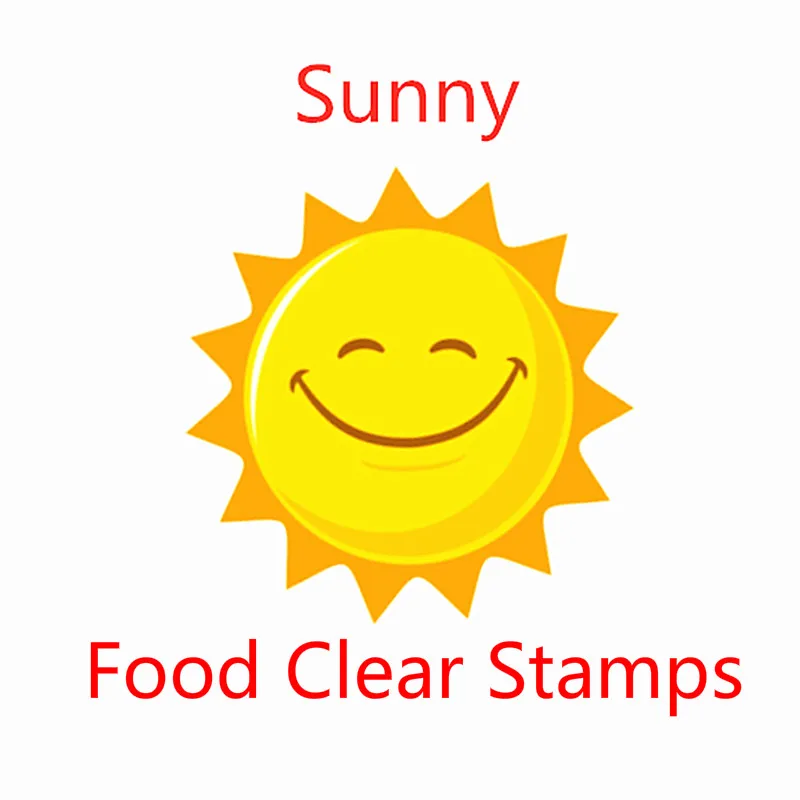 Naifumodo новые прозрачные штампы для скрапбукинга карточки альбом бирки еда фраза