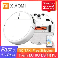 new xiaomi mijia sweeping mopping robot vacuum cleaner 1c for home auto dust sterilize 2500pa cyclone suction smart planned wifi