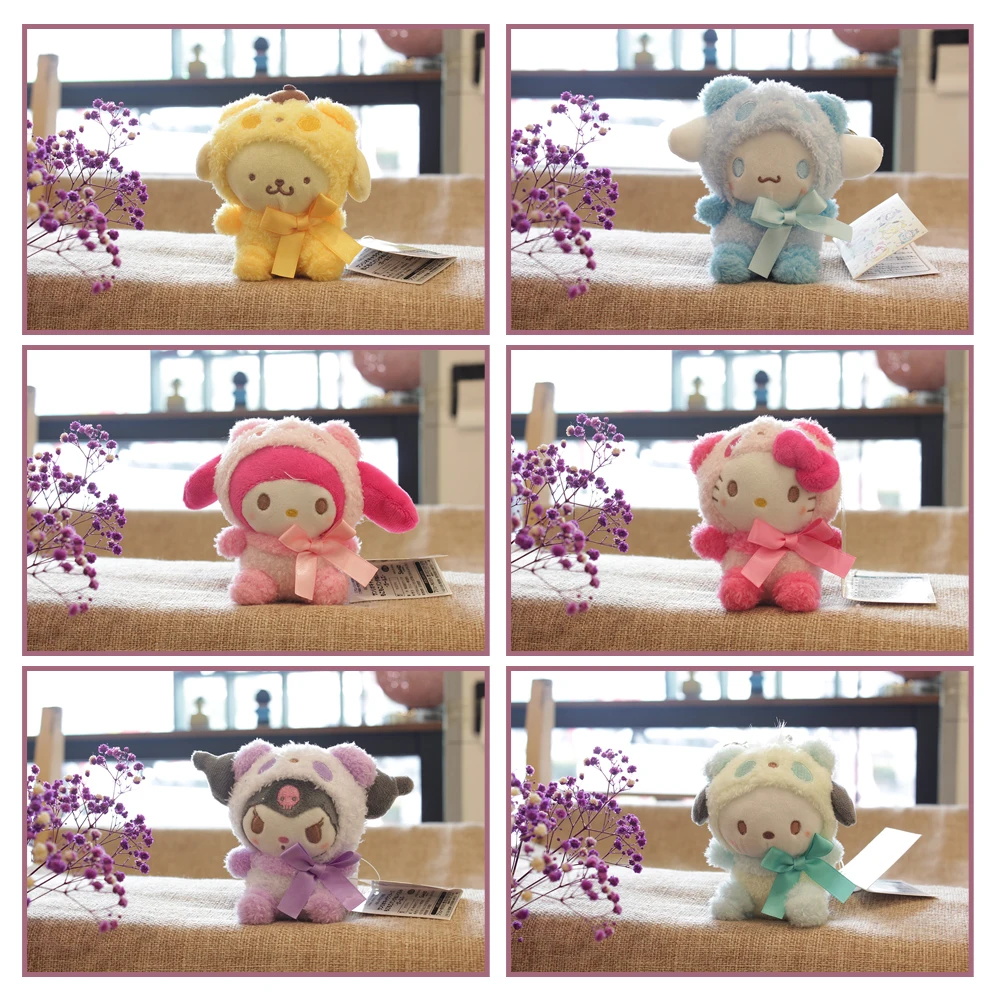 Плюшевая игрушка Sanrio Melody Cinnamoroll Kt Cat Purin Dog 10 см | Игрушки и хобби