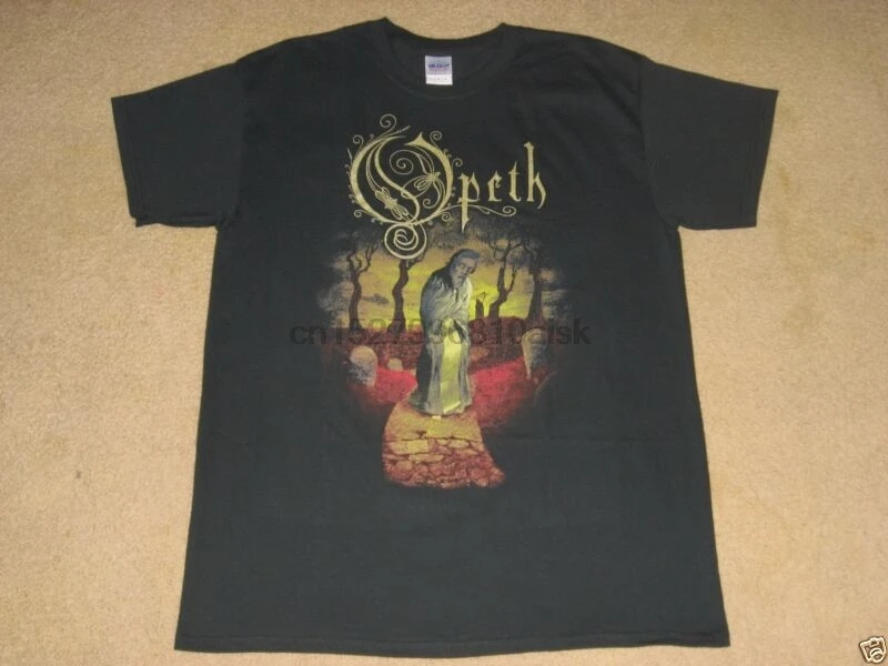 Черная футболка Opeth Graveyard M L Xl | Мужская одежда