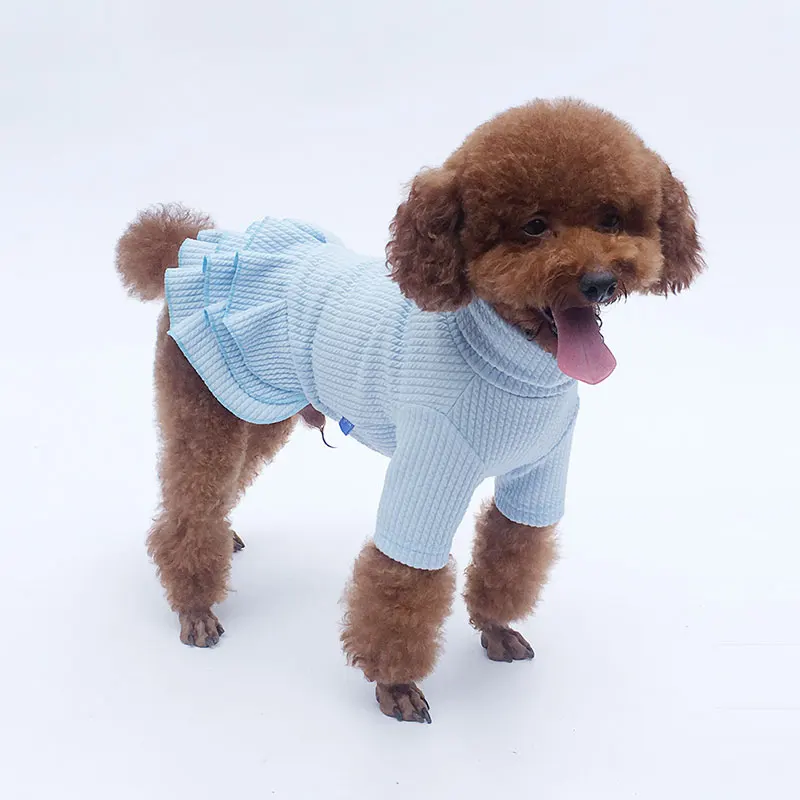 

Summer Pet Clothes Dot Dog Dress For Dogs Skirt Summer Dog Wedding Dresses Yorkshire Clothes For Dogs Chihuahau Pet Cat Dress