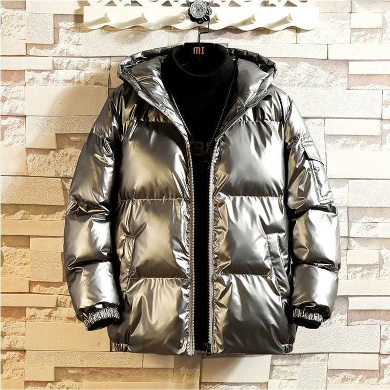 Down Jacket Men Black Puffer Jacket Ultralight Hooded Down Coats Winter Warm Quilted Coat Men's Pea Jackets Fashio Clothing 2022