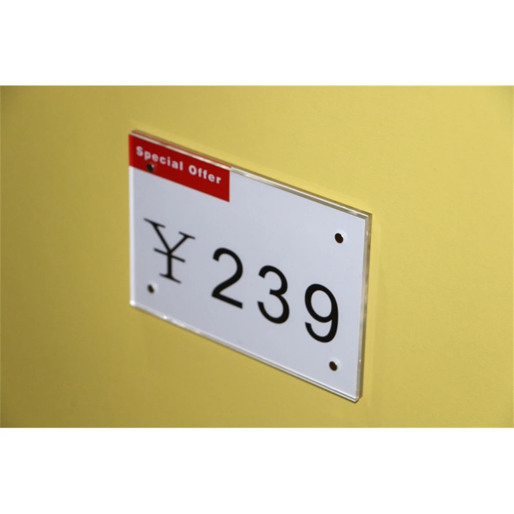 10 шт. ярлык для сотового телефона прозрачная акриловая Фотокарта Магнитная рамка