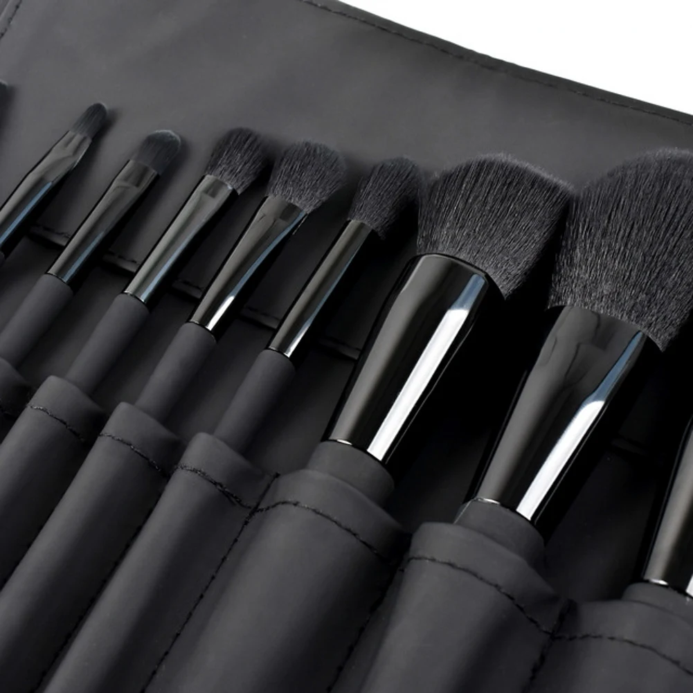 

9PCS Makeup Brushes Set For Foundation Powder Blusher Lip Eyebrow Eyeshadow Eyeliner Brush Cosmetic Tool
