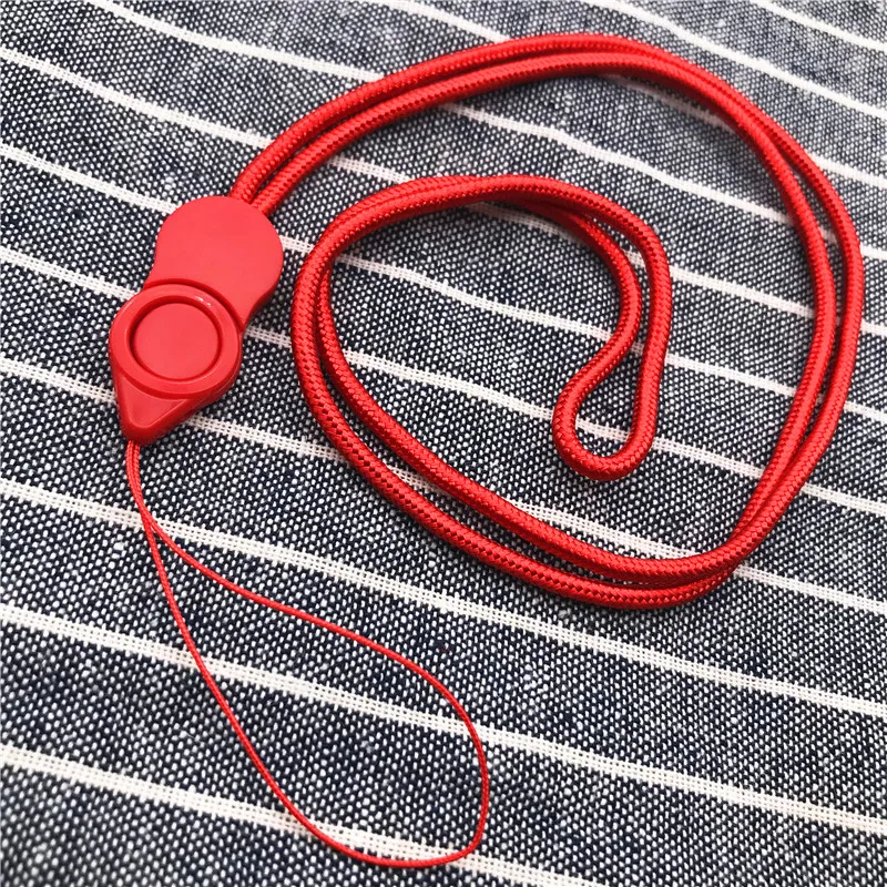 Простой съемный ремешок на шею ожерелье длинный держатель для камеры чехол