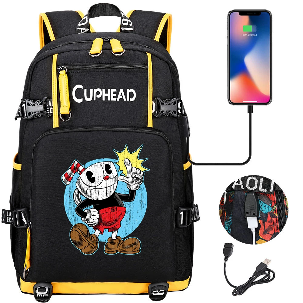 Girls Boys Schoolbag Large Capacity Laptop Bag Waterproof Mu