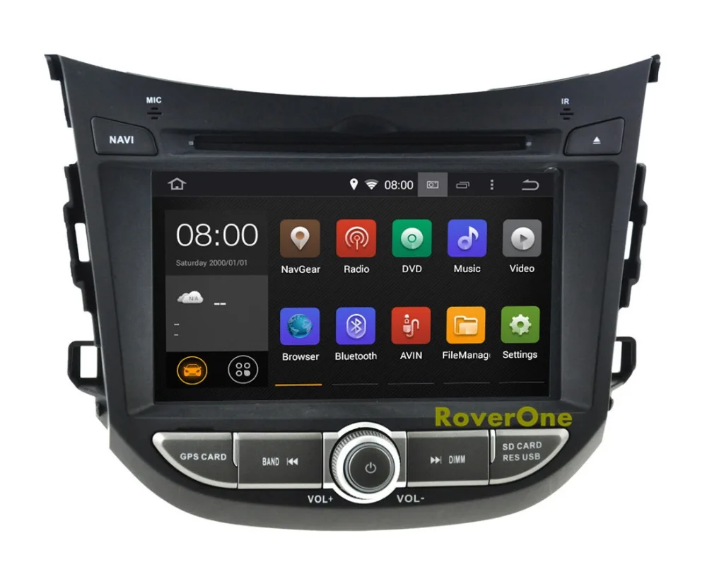 Для Hyundai HB20 четырехъядерный Android 8 1 Авторадио автомобильный DVD плеер Радио Стерео