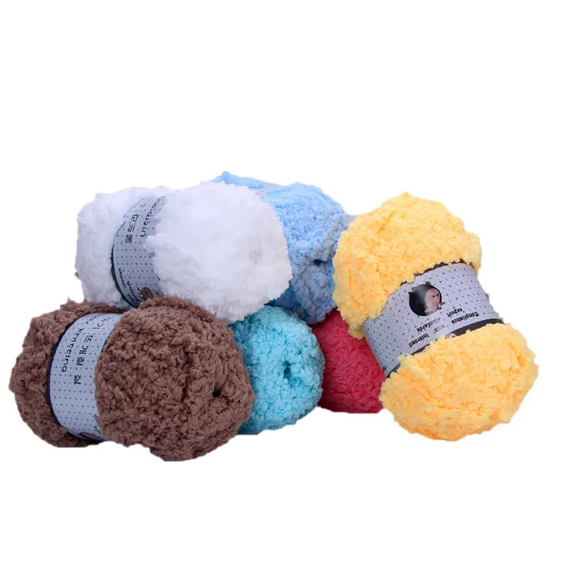 Шерстяная пряжа в одном рулоне для вязания мягкая детская ручная кашемировая