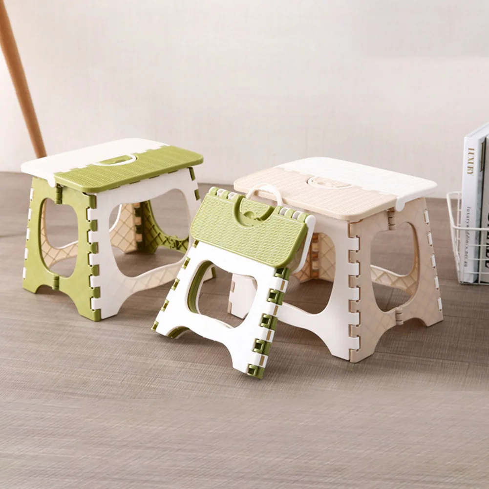 Plastic Multipurpose Folding Step Stool Home Train Outdoor Foldable Storage Convenient HYD88 | Мебель