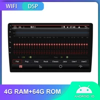 car radio android 10 0 px6 system with dsp 4gb64gb autoradio 1 din wifi bt mirror link swc rds camera 910inch car stereo