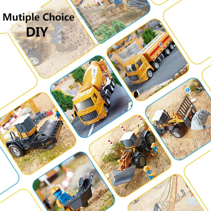 Инженерная машинка из сплава грузовик игрушки для мальчиков рождественские