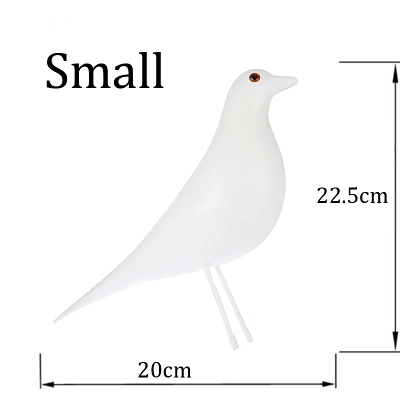 Креативная Статуэтка птицы из смолы статуэтка офисные украшения скульптура