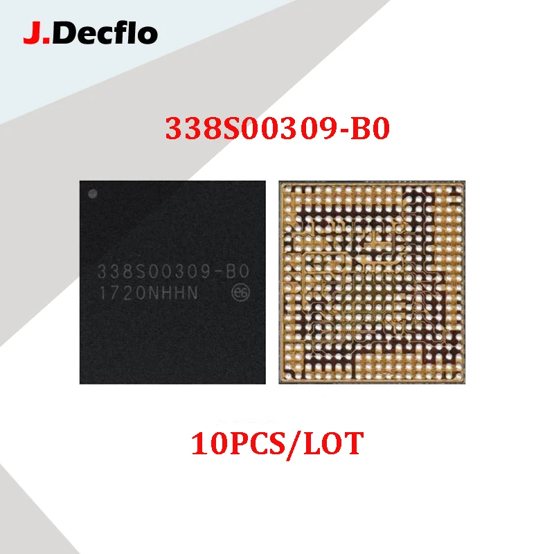 

JDecflo 10Pcs/Lot PMIC 338S00309-B0 U2700 338S00309 For iPhone 8 8P Big Main Power IC Integrated Circuits Power Supply Repair