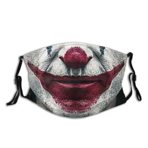 

dult Cotton Protect Print Reusable Horror Mask Mascara Halloween Cosplay Anime Maske Masque Noir prank mask Christmas