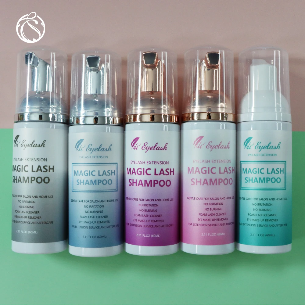 Шампунь для ресниц очищающее средство шампунь снятия макияжа с пена наращивания