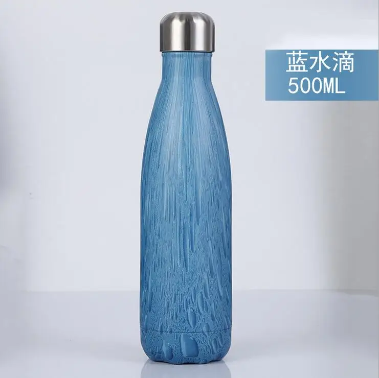 1000 мл Спортивная бутылка для воды из нержавеющей стали Cola Motion прочная чашка для воды Однослойная металлическая цветная бутылка для напитков Cola посуда для напитков