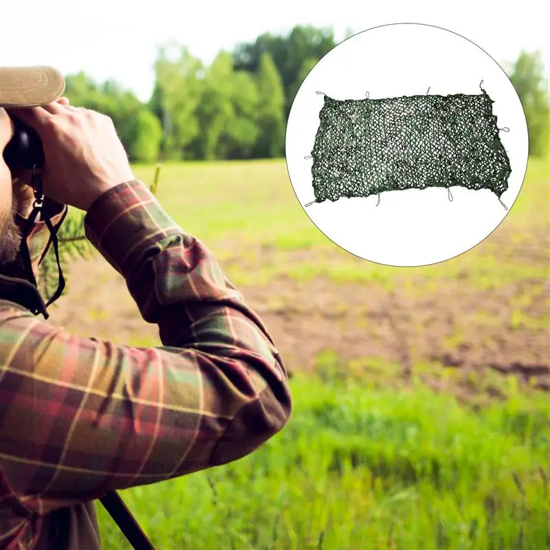 

1Pc Camo Netting Camouflage Netting Portable Sunshade Net Hunting Netting