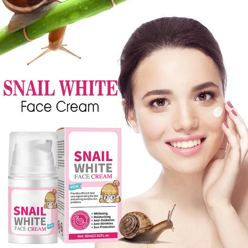 Moisturizing Cream Anti Wrinkle Snail Cream Facial Cream Delicate Reduce Dark Pore And Soft Moisturizing Face Care Essence