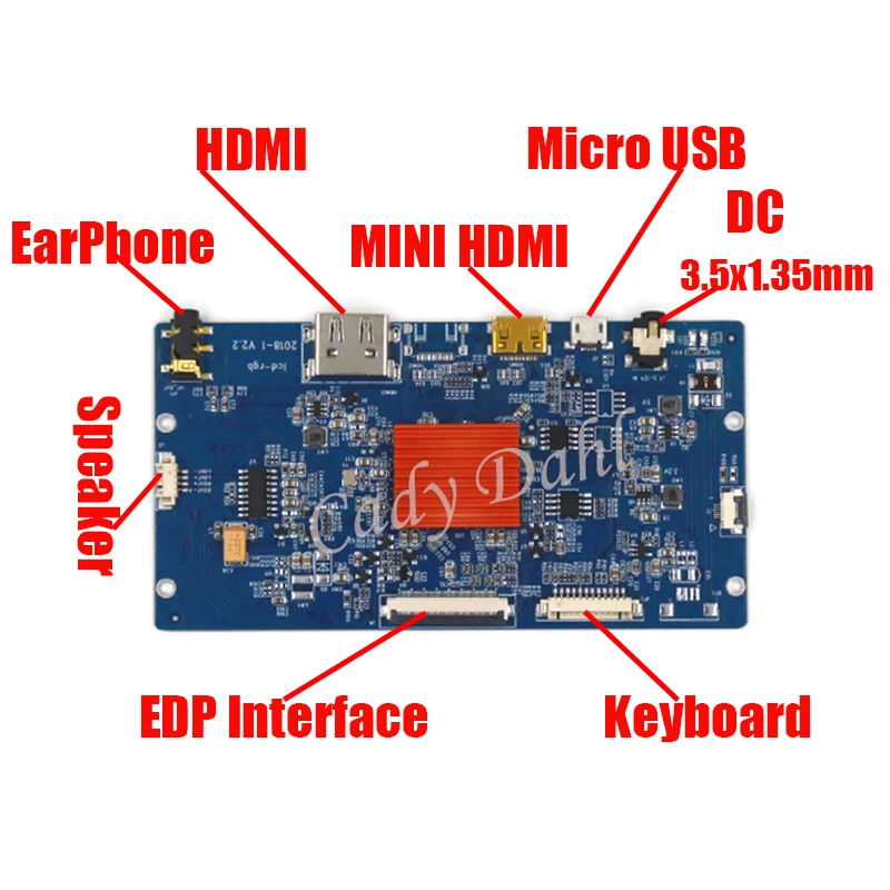Плата контроллера ЖК-дисплея HDMI EDP для iPad 3 4 9 7 'LP097QX1 SPA1 SPAV SPC1 2048x1536 4-полосный