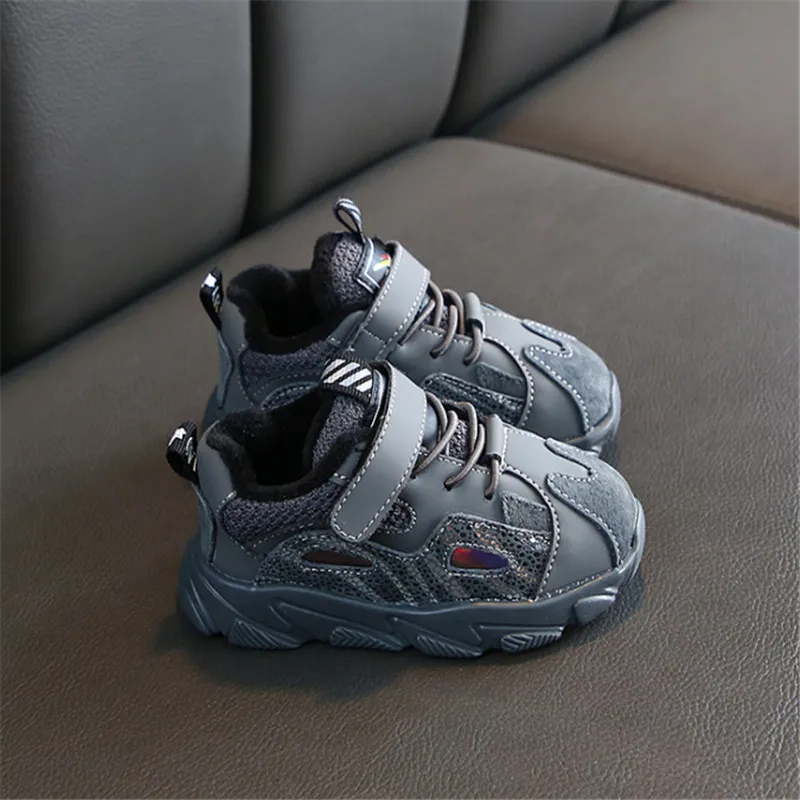 Спортивная обувь для маленьких мальчиков DIMI удобные теплые кроссовки с мягкой