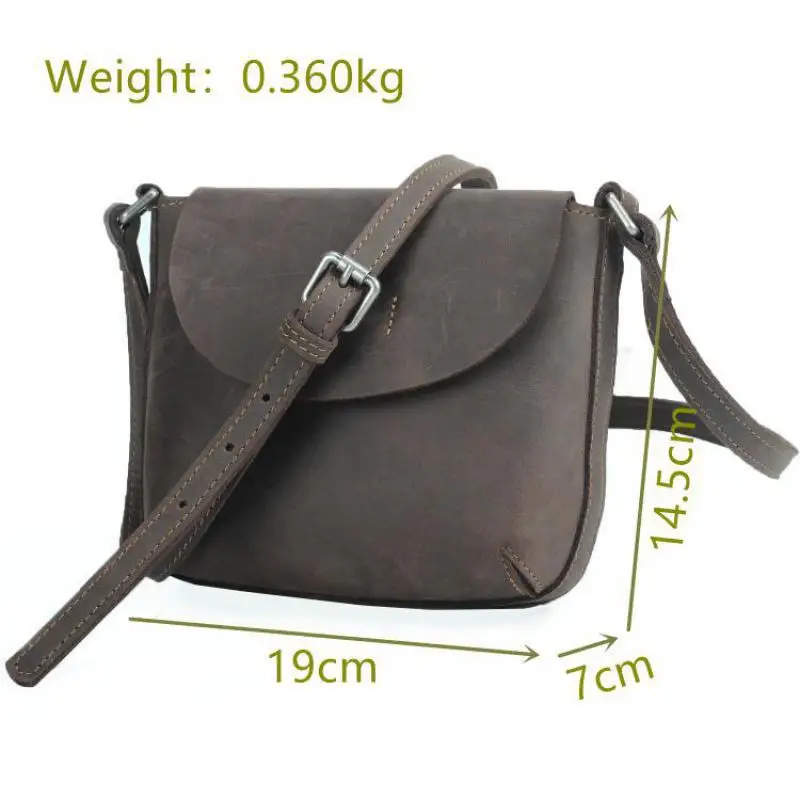 

YourSeason Genuine Leather Ladies Simple Mini Bags 2021 Cowhide Women Shoulder Vintage Crossbody Bags
