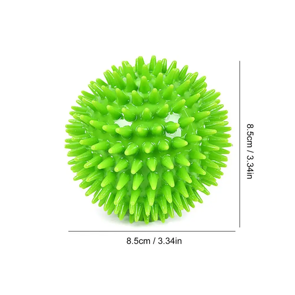 

Pet Toy Dog Squeaky Ball Pet Spike Ball Fetch Chewing Ball Teething Toy Wear Resistant To Bite Toy For Dog