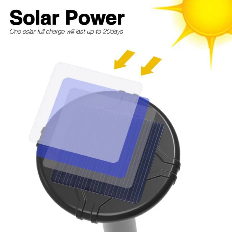 

Outdoor Garden Mole Repellent Solar Ultrasound Mole Snake Bird Mosquito Ultrasonic Deworm Control Gardening Tools Repellents