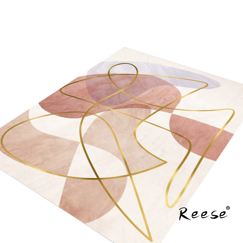 

Modern Floor Area Rug Light Luxury Style Home Living Room Decoration Carpet Anti Slip In Kitchen Bedroom Dinning Room Customable