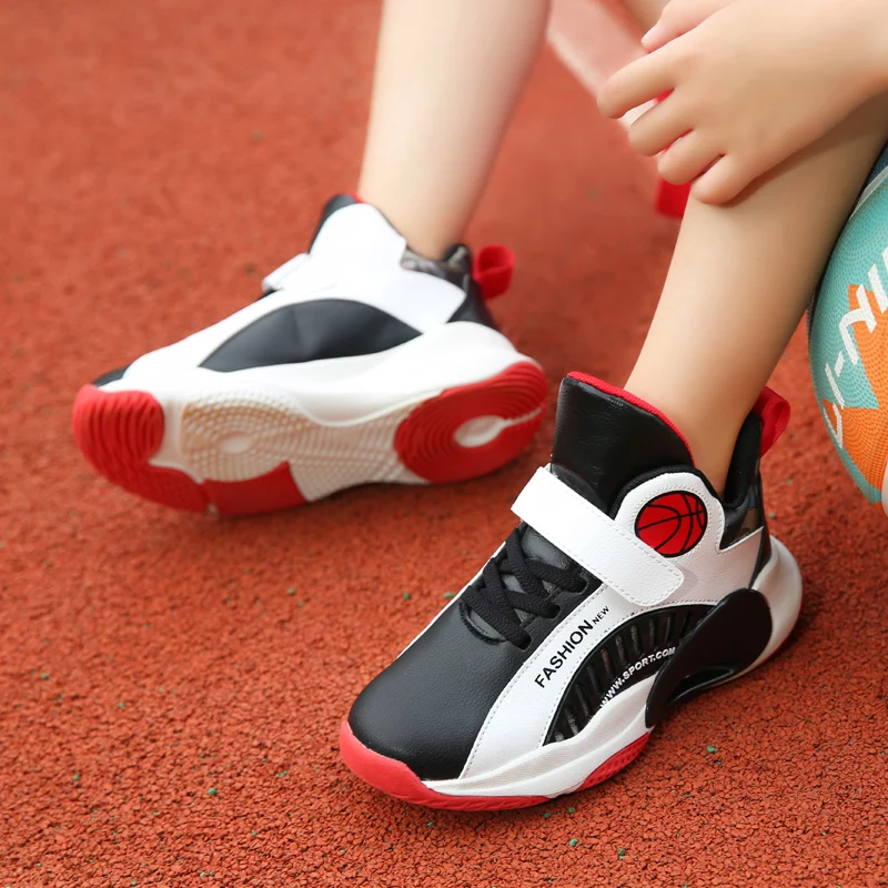 Баскетбольная обувь детская спортивная дышащие детские баскетбольные кроссовки