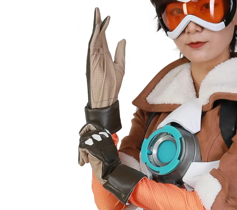 COSTHEME Overwatch коричневые Роскошные рандомные перчатки Официальная Лицензия