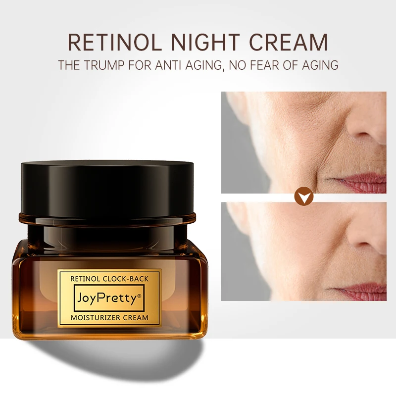 

JoyPretty Retinol Face Cream Whitening Brightening Anti-Aging Remove Wrinkle Firming Lifting Moisturizing Facial Skin Care 30g